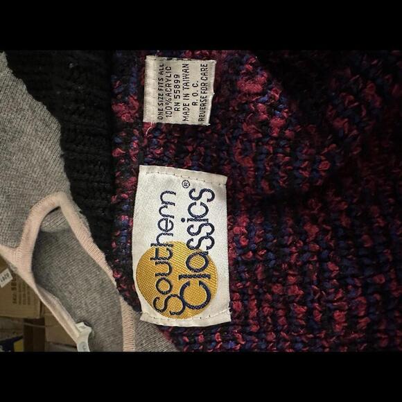 Vintage Southern Classics shawl collared open front cardigan sweater - Picture 8 of 8